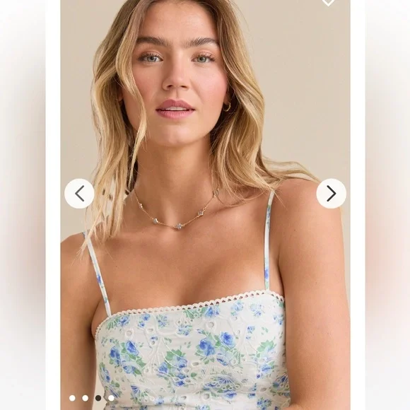 New with tags Altar’d State Lily Floral Mini Dress - Picture 3 of 4